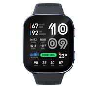 Amazfit Bip Max 50 mm Smartwatch, 2,07 Zoll AMOLED Display, 20 Tage Akkulaufzeit, GPS, 4 GB Speicher, Offline-Karten, Fitness-Tracker, Hybrid-Training, 150+ Sportmodi, HYROX-Modus, 5 ATM für Android,
