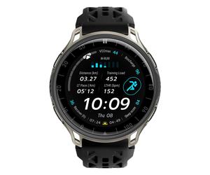 Amazfit Cheetah 2 Pro schwarz Smartwatch Fitness Titan Lauftracking 20 Tage Akku