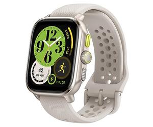 Amazfit Cheetah Lauf-Smartwatch mit Dual-Band-GPS, Routennavigation und Offline-Karten, Trainingsvorlage, Herzfrequenzmesser, integrierter Alexa, 8 Tage Akkulaufzeit für Männer und Frauen-Quadratisch