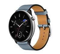 Amazfit GTR Mini Armband - Weiches PU-Leder Uhrenarmband Ohne Lücke für Herren und Damen, Einstellbar, Loop-Design (S, GTR Mini)