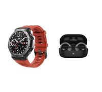 Amazfit T-Rex 3 Outdoor Smartwatch 48mm AMOLED Display, Offline Karten und Navigation, 6 Satellitensysteme Dual Band GPS, 27 Tage Akkulaufzeit, NFC, 170 Plus Sportmodus,45m Freitauchen für Abenteuer