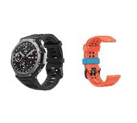 Amazfit T-Rex 3 Outdoor Smartwatch + Offizielles Smartwatch-Ersatzband Orange