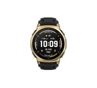 Amazfit T-Rex 3 Pro Outdoor Smartwatch 44 mm Saphir-AMOLED, Taschenlampe, Titanlünette, Dual-Band GPS, Offline-Karten, bis zu 17 Tage Akku, 10 ATM, 180+ Sportmodi, Android & iPhone, Schwarzgold