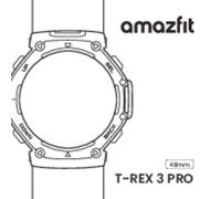 Amazfit T-Rex 3 Pro Smartwatch 44mm Grau