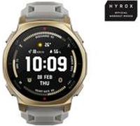 AMAZFIT T-Rex 3 Pro 44 mm Smartwatch Titanlegierung, Aluminium, Kunststoff Silikon, 20 mm, Arctic Gold