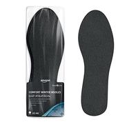 Amazon Basic Care - Komfort-Wintereinlegesohlen - 6 Stück (1er Pack), Schwarz