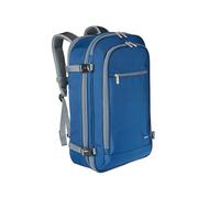 Amazon Basics 40L Reiserucksack, Handgepäck-Kabinentasche (51x38x20cm), Gepolsterte Träger, 17" Laptop-Fach, Organisierte Taschen - Marineblau