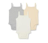 Amazon Essentials Baby - Mädchen Ärmellose Bodys, 3er-Pack, Neutralfarben, 18 Monate