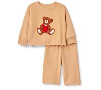 Amazon Essentials Baby - Mädchen Set aus Hose und Oberteil aus French Terry