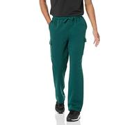 Amazon Essentials Cargo-Fleece-Jogginghose für Herren, Dunkelgrün, Größe XS