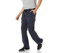 Amazon Essentials Cargo-Fleece-Jogginghose für Herren, Marineblau, Größe XS