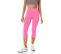 Amazon Essentials Damen Active Sculpt Workout Athleisure Capri-Leggings mit hohem Bund (in Übergröße erhältlich), Kräftiges Rosa, 5XL Große Größen