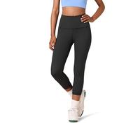 Amazon Essentials Damen Active Sculpt Workout Athleisure Capri-Leggings mit hohem Bund (in Übergröße erhältlich), Schwarz, 4XL Große Größen