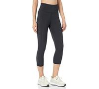 Amazon Essentials Damen Active Sculpt Workout Athleisure Capri-Leggings mit hohem Bund und Taschen (erhältlich in Übergrößen ), Schwarz, 5XL Große Größen