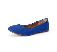 Amazon Essentials Damen Ballerinas Belice Zum Hineinschlüpfen, Dunkelblau, 39.5 EU