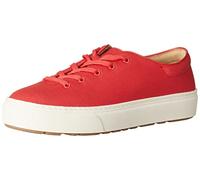 Amazon Essentials Damen Bequeme Sneakers Mit Schnürung, Rot, 38 EU