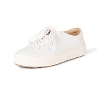 Amazon Essentials Damen Bequeme Sneakers Mit Schnürung, Weiß, 36 EU