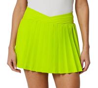 Amazon Essentials Damen Funktionaler, plissierter Tennisrock aus dehnbarem Gewebe mit integrierten Shorts und Taschen, Hellgrün, XL