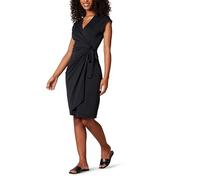 Amazon Essentials Damen Klassisches Wickelkleid mit Flügelärmeln Sommerkleid (erhältlich in Übergröße)