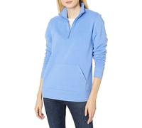 Amazon Essentials Damen Langarm-Oberteil aus Fleece mit Viertelreißverschluss (in Übergröße erhältlich)