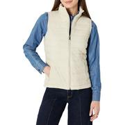 Amazon Essentials Damen Leichte wasserabweisende und packbare Steppweste, Pumice, XS