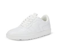 Amazon Essentials Damen Low Top Court Sneaker, Weiß, 38 EU