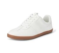 Amazon Essentials Damen Low-Top Retro Sneaker, Weiß, Größe 39