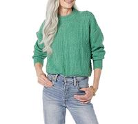Amazon Essentials Damen Moderner Soft-Touch-Pullover Mit Rundhalsausschnitt (Erhältlich In Übergröße), Salbeigrün, XL