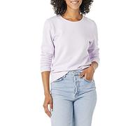 Amazon Essentials Damen-Sweatshirt aus French-Terry-Fleece mit Rundhalsausschnitt (Erhältlich in Übergröße), Flieder, XXL