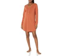 Amazon Essentials Damen Umstands-Stillnachthemd, Terrakotta, XS
