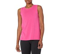 Amazon Essentials Damen Yoga-Tanktop aus weicher Baumwolle mit normaler Passform (erhältlich in Übergröße) (früher Core 10), Hellrosa, Größe M