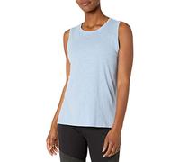 Amazon Essentials Damen Yoga-Tanktop aus weicher Baumwolle mit normaler Passform (erhältlich in Übergröße) (früher Core 10), Himmelblau, XXL Große Größen