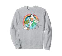 Amazon Essentials DC Comics Wonder Woman Lasso Rainbow World Sweatshirt