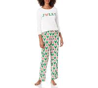 Amazon Essentials Disney | Marvel | Star Wars Damen Schlafanzug-Schlaf-Sets Flanell, Mickey Holiday - Womens, XL