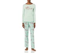 Amazon Essentials Disney | Marvel | Star Wars Damen Schlafanzug-Schlaf-Sets Flanell, Mickey Winter - Womens, S