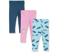 Amazon Essentials Disney | Marvel | Star Wars | Frozen | Princess Mädchen Leggings, 3er-Pack, Marvel Heroes, 3 Jahre