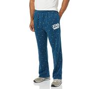 Amazon Essentials Disney | Marvel | Star Wars Herren Fleece-Jogginghose (erhältlich in „Big & Tall“-Größen), Star-Wars-Logo-Schiffe, L