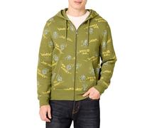 Amazon Essentials Disney | Marvel | Star Wars Herren Fleece-Kapuzenpulli mit durchgehendem Reißverschluss (erhältlich in Big & Tall), Mickey und Freunde, XL