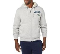 Amazon Essentials Disney | Marvel | Star Wars Herren Kapuzen-Sweatshirt mit Sherpa-Futter und durchgehendem Reißverschluss, Star Wars Mando, M