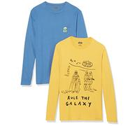 Amazon Essentials Disney | Marvel | Star Wars Herren Langärmelige T-Shirts, 2er-Pack, Star Wars Troopers, S