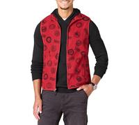 Amazon Essentials Disney | Marvel | Star Wars Herren Polarfleece-Westen, Marvel Logo, L