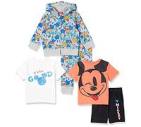 Amazon Essentials Disney | Marvel | Star Wars Jungen Outfit-Sets, 5er-Pack, Mickey Jumble, 2 Jahre