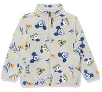 Amazon Essentials Disney | Marvel | Star Wars Jungen Polarfleece-Jacke mit durchgehendem Reißverschluss und Stehkragen, Mickey und Freunde, 6-7 Jahre
