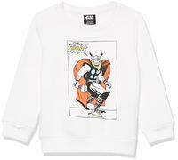 Amazon Essentials Disney | Marvel | Star Wars Jungen Sweatshirts aus Fleece mit Rundhalsausschnitt, Marvel Thor, 10 Jahre