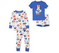 Amazon Essentials Disney | Marvel | Star Wars Mädchen Pyjama-Set, Minnie Bows, 3 Jahre