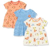Amazon Essentials Disney | Marvel | Star Wars | Princess Baby Mädchen Kleider, 3er-Pack, König der Löwen Spielen Eat Roar, 24 Monate