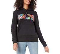 Amazon Essentials Disney | Marvel | Star Wars | Princess Damen Fleece-Kapuzenpulli (in Übergröße erhältlich), Marvel-Figur mit Logo, 6XL Große Größen