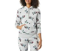 Amazon Essentials Disney | Marvel | Star Wars | Princess Damen Fleece-Kapuzenpulli (in Übergröße erhältlich), Minnie-Symbole, 6XL Große Größen