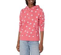 Amazon Essentials Disney | Marvel | Star Wars | Princess Damen Fleece-Kapuzenpulli (in Übergröße erhältlich), Pink Star Wars Rebel, 3XL Große Größen