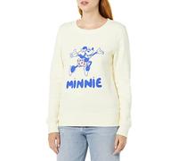 Amazon Essentials Disney | Marvel | Star Wars | Princess Damen Fleece-Sweatshirts mit Rundhalsausschnitt, Minnie Joy, XL